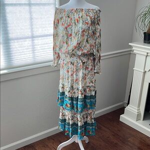 Rachel Ashwell 3-pc floral ruffle set